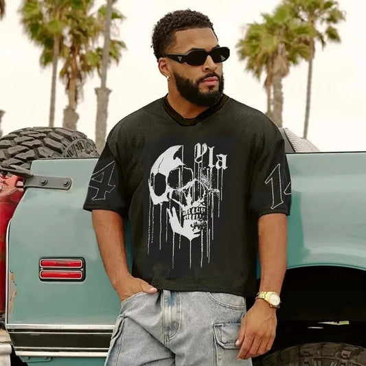 Mexican Skull Fitness T-shirt