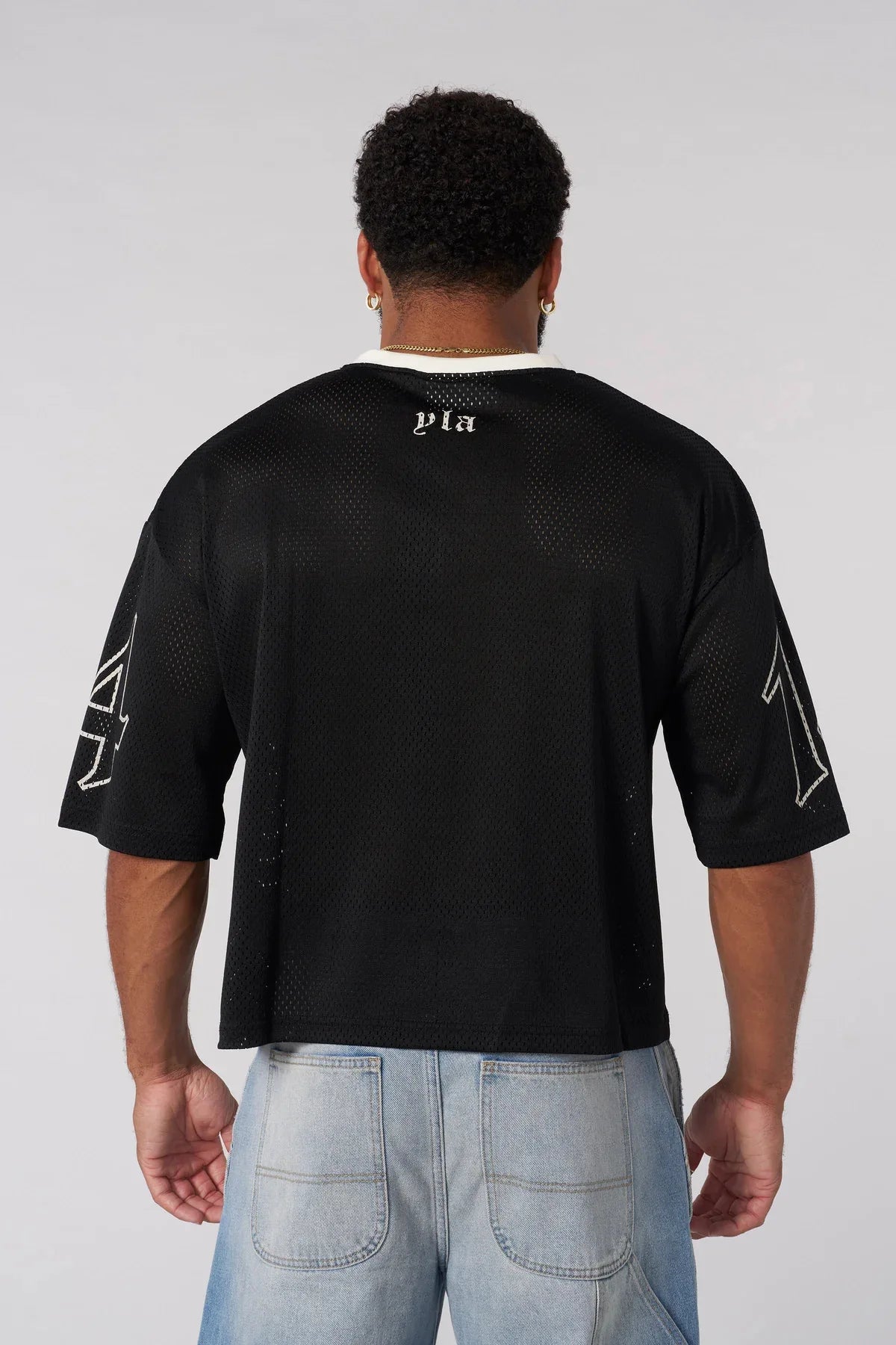 YOUNG LA Men’s Large Mesh T-shirt (Basketball & Fitness)