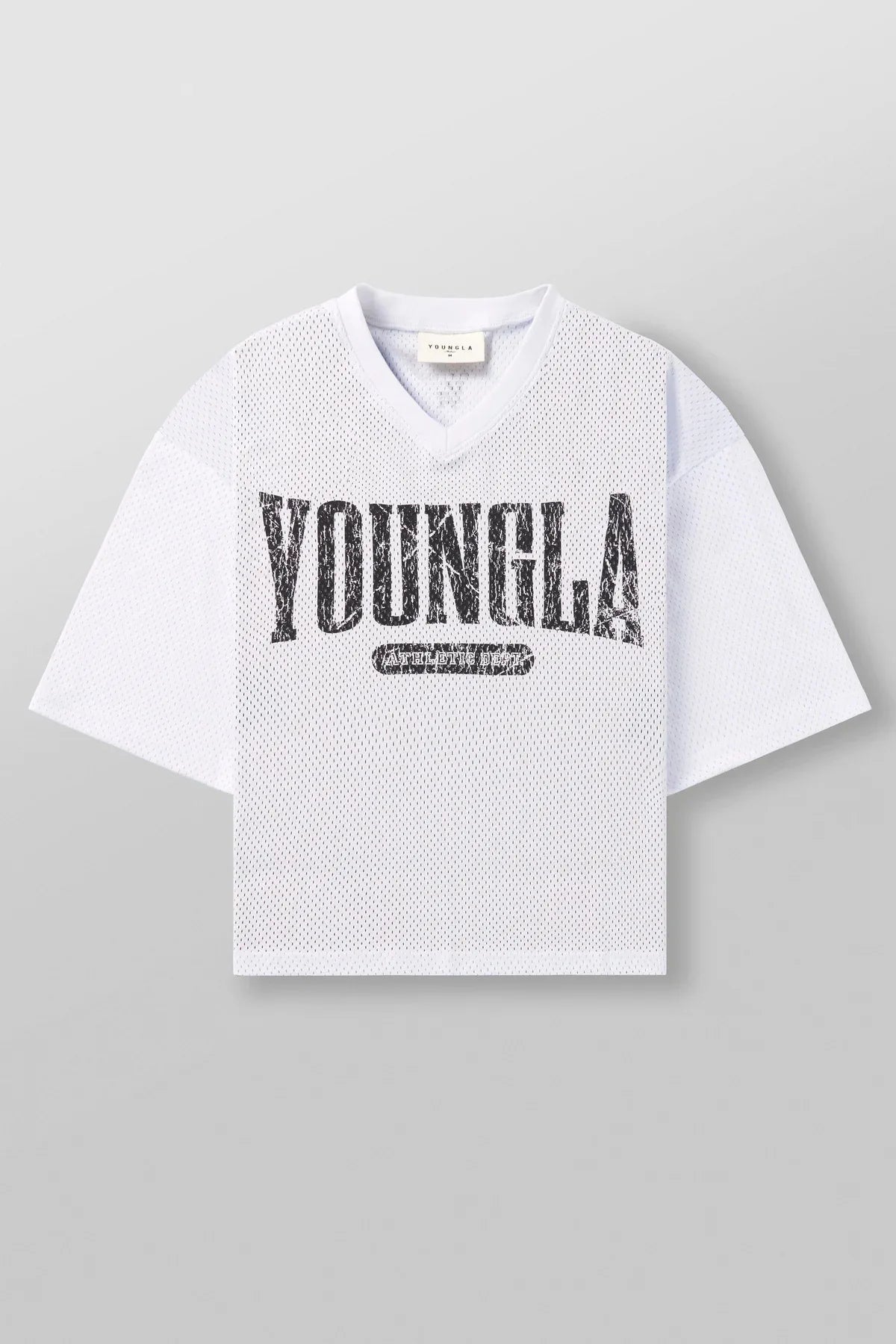 YOUNG LA Men’s Large Mesh T-shirt (Basketball & Fitness)