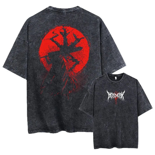 Berserk Guts Retro Graphic Tee